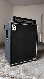 Amplificatore Ampeg SVT3-PRO + cassa SVT410HLF
