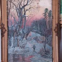 antico quadro circa metà ottocento