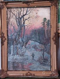 antico quadro circa metà ottocento