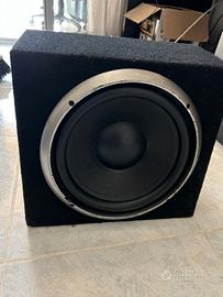 Subwoofer Amplificato Auto Black Music