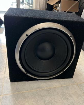 Subwoofer Amplificato Auto Black Music