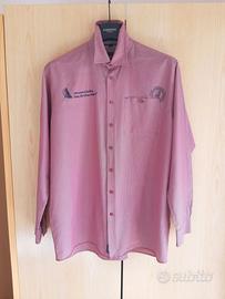 Camicia cotone ,rosso righe bianco  Nuova L/XL