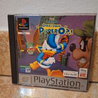 Gioco Ps1 Operazione Papero Paperino 