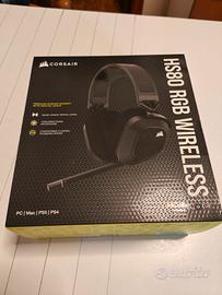 Cuffie Corsair HS80 RGB Wireless