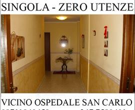 Due singole in APPARTAMENTO CONDIVISO zero utenze