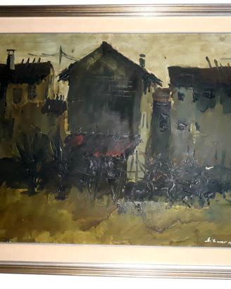 Quadro a olio M.DiTomaso 1961
