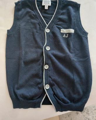 Gilet armani junior 8 anni
