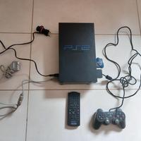 Playstation 2 con controller e telecomando Sony