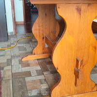 tavolo da cucina in legno massello 