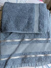 Coppia asciugamani Gabel blu
