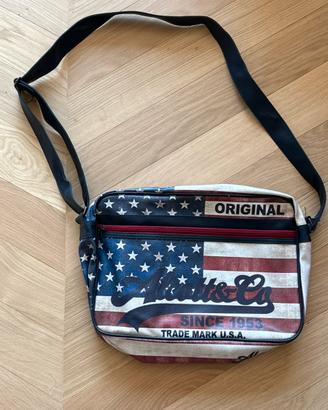 Borsa tracolla Alcott bandiera americana