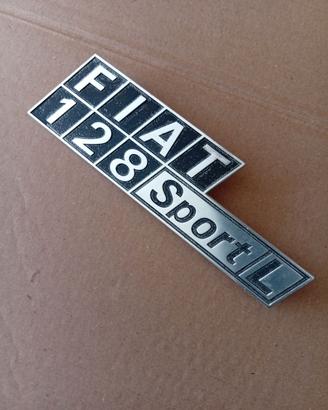 Scritta Fregio Posteriore Fiat 128 Sport L