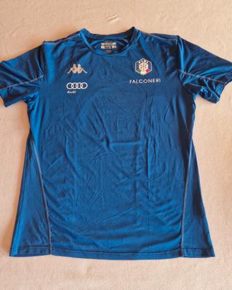 T-shirt uomo FISI di Kappa, colore blu