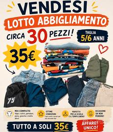Set abbigliamento bambino