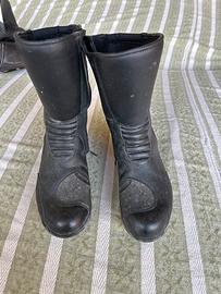 Stivali da moto TCX pelle e goretex