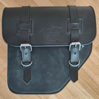 Borsa Bisaccia per moto custom Harley Davidson 