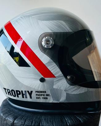 Casco moto vintage premier trophy Tg.M