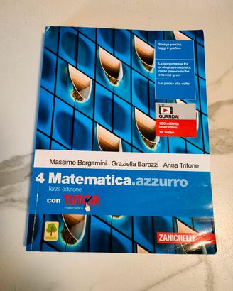 4 Matematico.azzurro Terza edizione con Tutor