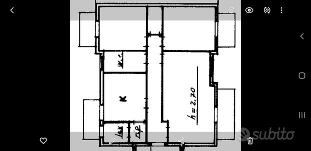 Appartamento MQ 116 da ristrutturare con garage