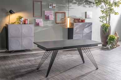 Tavolo allungabile piano ceramica