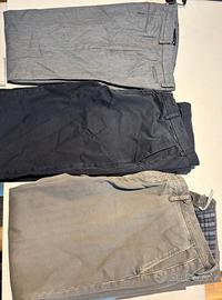 Set 3 pantaloni uomo - taglia 56