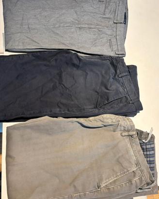 Set 3 pantaloni uomo - taglia 56