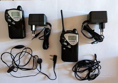 Coppia walkie talkie Dikom D-140 con accessori 