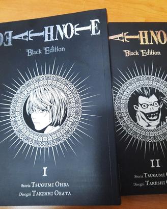 Death Note, Black Edition, vol 1 e 2