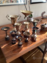 Coppe e trofei sportivi anni 60/70 vintage