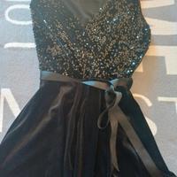 Elegante mini abito tg xs nuovo