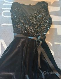 Elegante mini abito tg xs nuovo