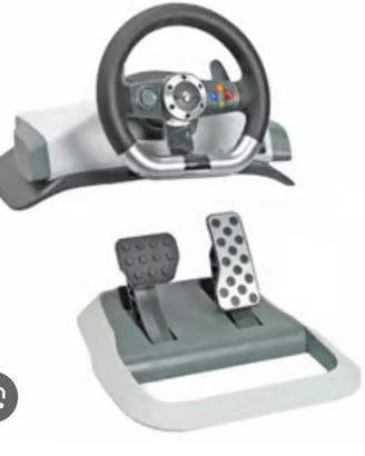 Volante e pedaliera per XBOX 360
