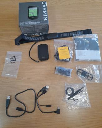 Garmin  Edge 530 sensor bundle + cardiofrequenzime