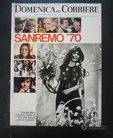 la domenica del corriere Sanremo 70 