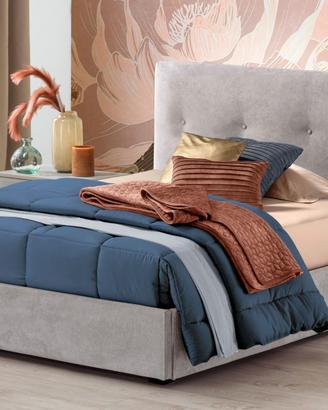 LETTO CONTENITORE UNA PIAZZA E MEZZA con materasso