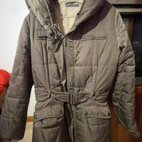 Giubbotto donna marrone lungo Fiorella Rubino