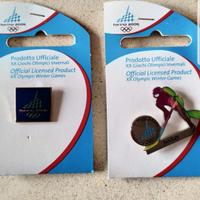 2 spille ufficiali 20° giochi olimpici Torino 2006