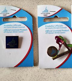 2 spille ufficiali 20° giochi olimpici Torino 2006