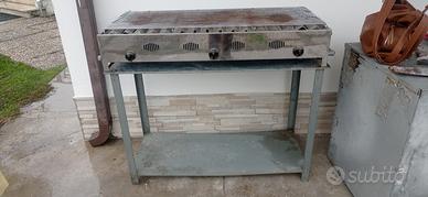 barbecue a gas