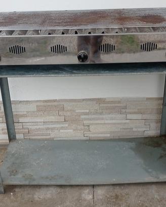 barbecue a gas