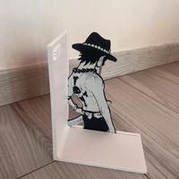 🔥 Fermalibri 3D ispirato ad Ace - ONE PIECE