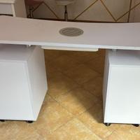 Tavolo manicure professionale con aspiratore