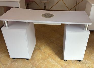Tavolo manicure professionale con aspiratore