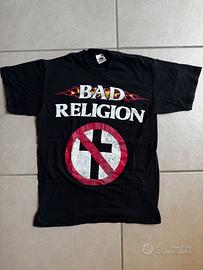 T-shirt Bad Religion Crossbuster Punk Rock nera S