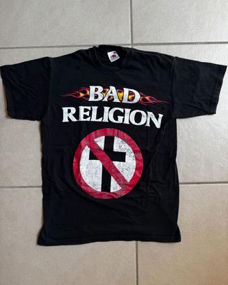 T-shirt Bad Religion Crossbuster Punk Rock nera S