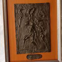 Bassorilievo in bronzo Augusto Murer