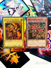 Divinità Ra + Divinità Slifer Carta yugioh