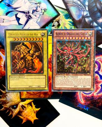 Divinità Ra + Divinità Slifer Carta yugioh