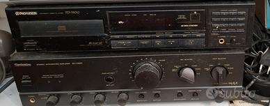 Pioner PD5500 + Technics stereo integrato