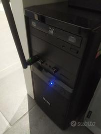 pc fisso xeon 3,5ghz 16gb ram ssd 480gb vga 1gb